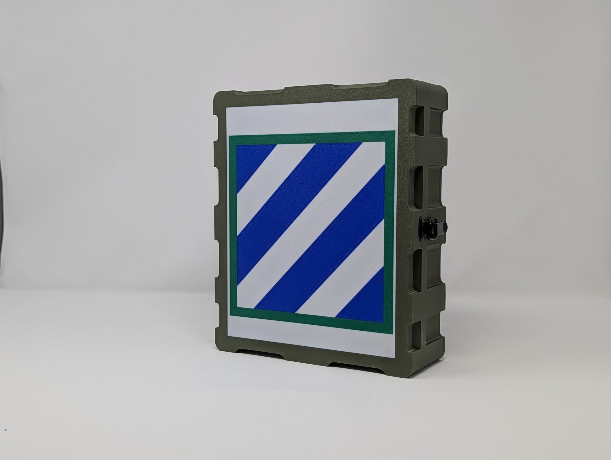 3rd Infantry Division (34d ID) led lightbox, personalized Army military gift perfect for military retirement angle